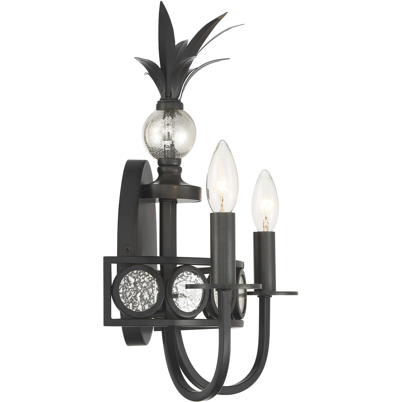 Hearst Wall Sconce Wall Light in Black Tourmaline