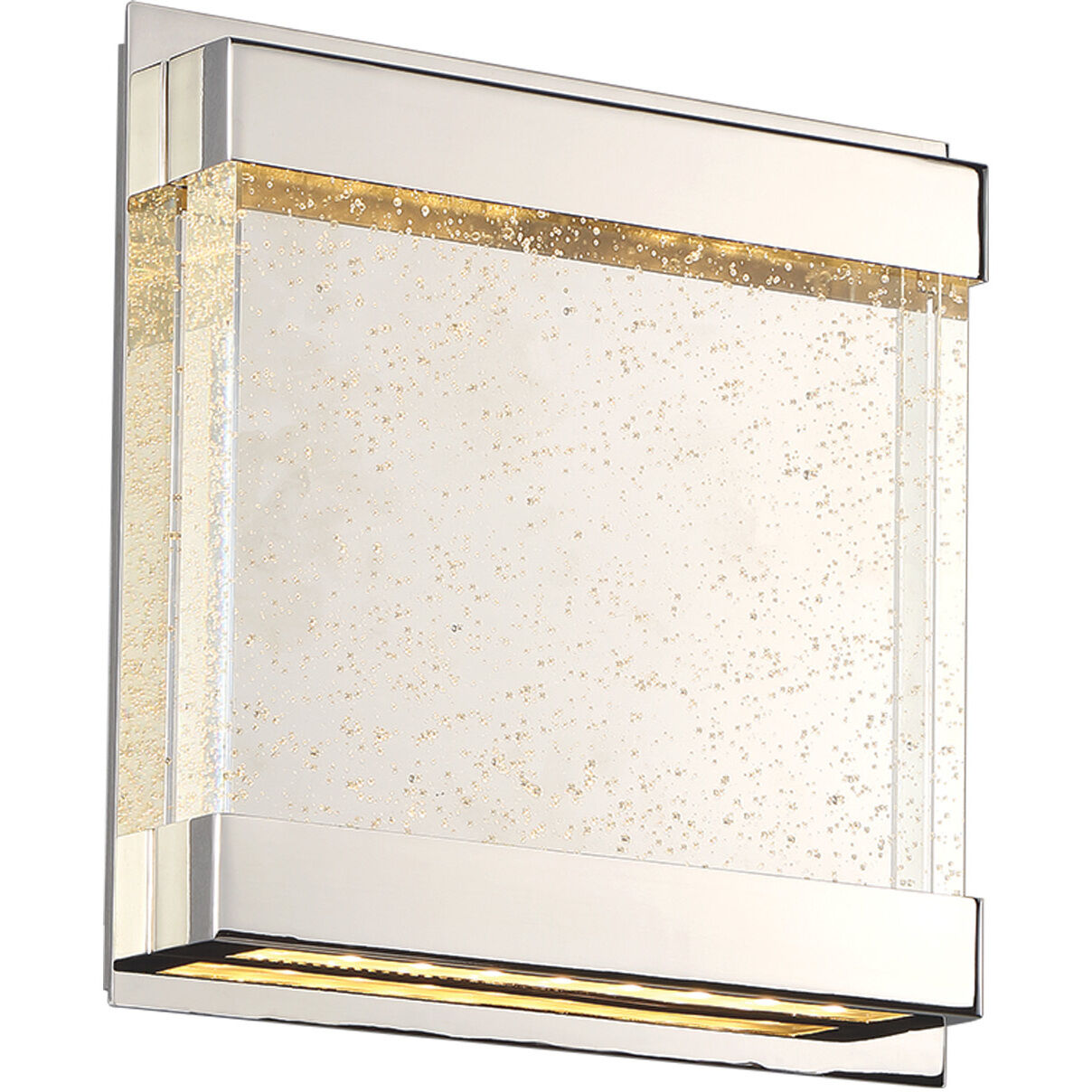 Mythical LED 2.25 inch Polished Nickel ADA Wall Sconce Wall Light, dweLED