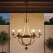 Eden 6 Light 29 inch Weathervane Outdoor Chandelier