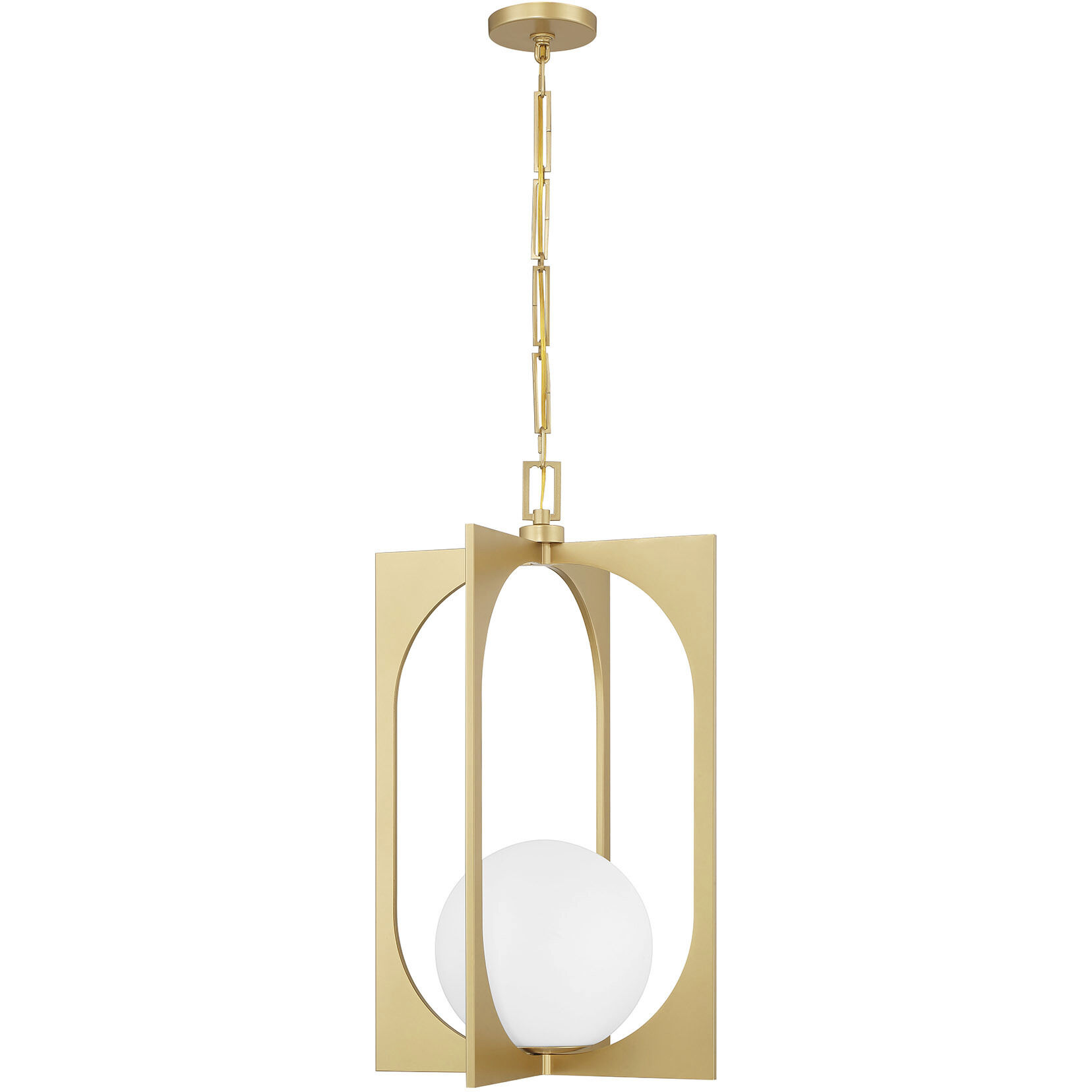 Harding 1 Light 16.5 inch Spun Gold Pendant Ceiling Light