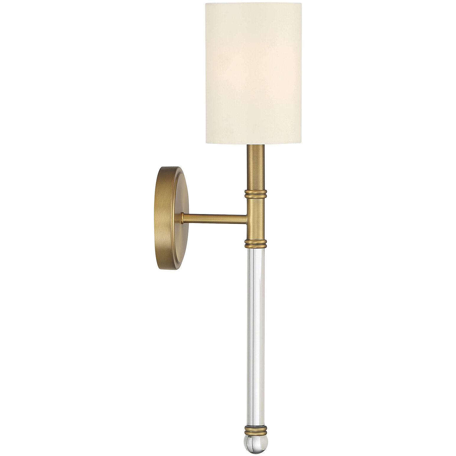 Fremont 1 Light 5 inch Warm Brass Wall Sconce Wall Light, Essentials