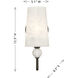 Sheldon 1 Light 5.13 inch Mediterranean Bronze Sconce Wall Light