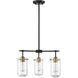 Clayton 3 Light 20 inch English Bronze/Warm Brass Chandelier Ceiling Light