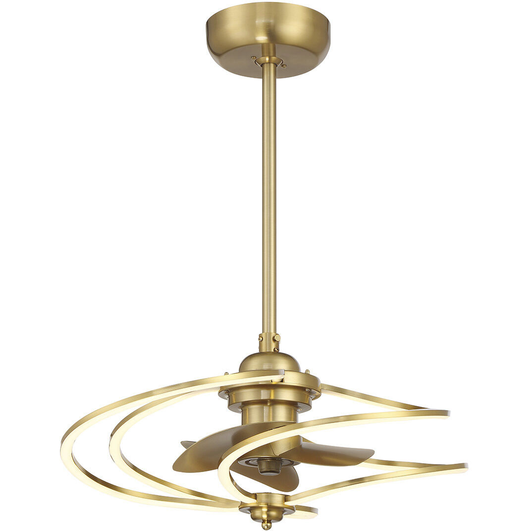 Savoy House 24-FD-945-322 Hydra 12 inch Warm Brass with Gold