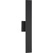 Davis LED 24 inch Black Outdoor Wall Lantern