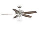 Mclean LED Satin Nickel Fan Light Kit