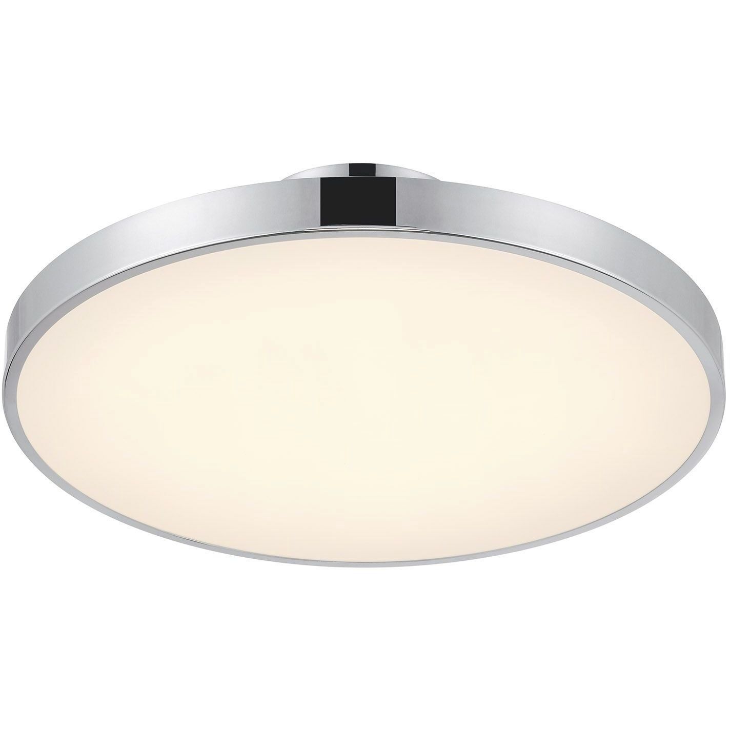 Thayer LED 20 inch Chrome Semi-Flush Ceiling Light