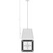 Lakewood 5 Light 24 inch Bronze / Stainless Steel Pendant Ceiling Light