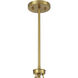 Willow 1 Light 16.5 inch Warm Brass Pendant Ceiling Light