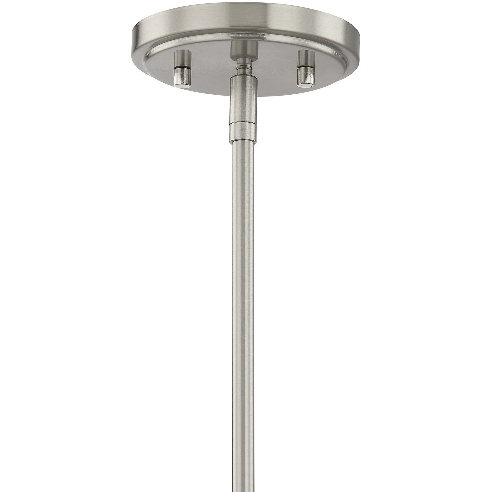 Octave 1 Light 8 inch Satin Nickel Pendant Ceiling Light, Essentials