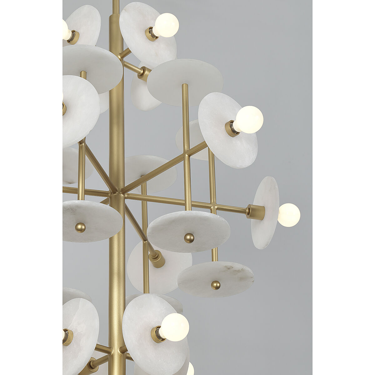 Amani 15 Light 30 inch Royal Gold Chandelier Ceiling Light