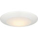 Stella 120V LED 7.46 inch White Disc Light