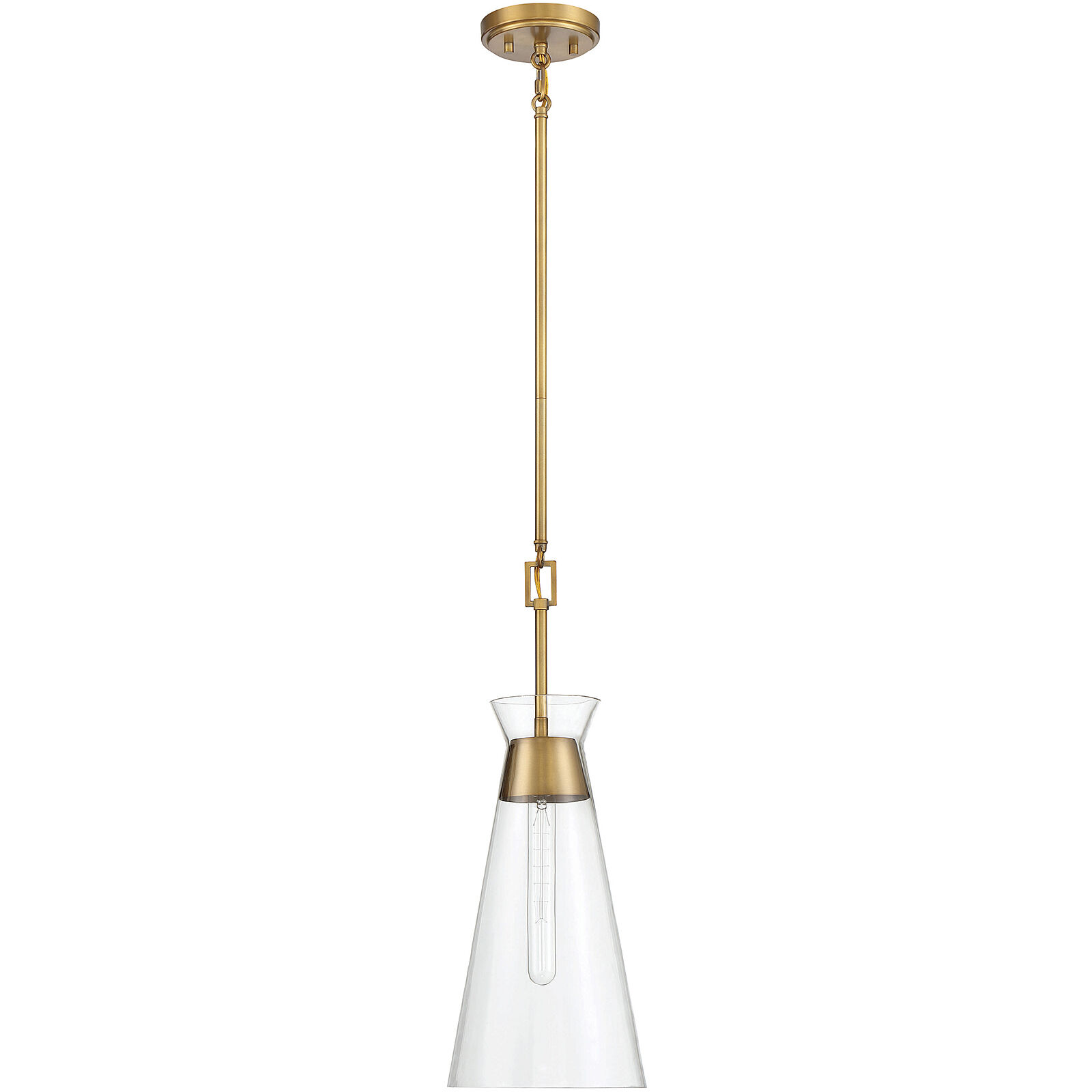 Savoy House 7-1831-1-322 Lakewood 1 Light 8 inch Warm Brass