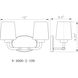 Capra 2 Light 15 inch Polished Nickel Bathroom Vanity Light Wall Light, Essentials