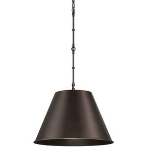 Alden 1 Light 18.25 inch Old Bronze Pendant Ceiling Light, Essentials