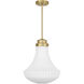 Bartlet 1 Light 14 inch Warm Brass Pendant Ceiling Light