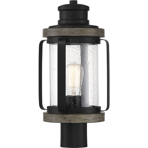 Parker 1 Light 18 inch Lodge Outdoor Post Lantern