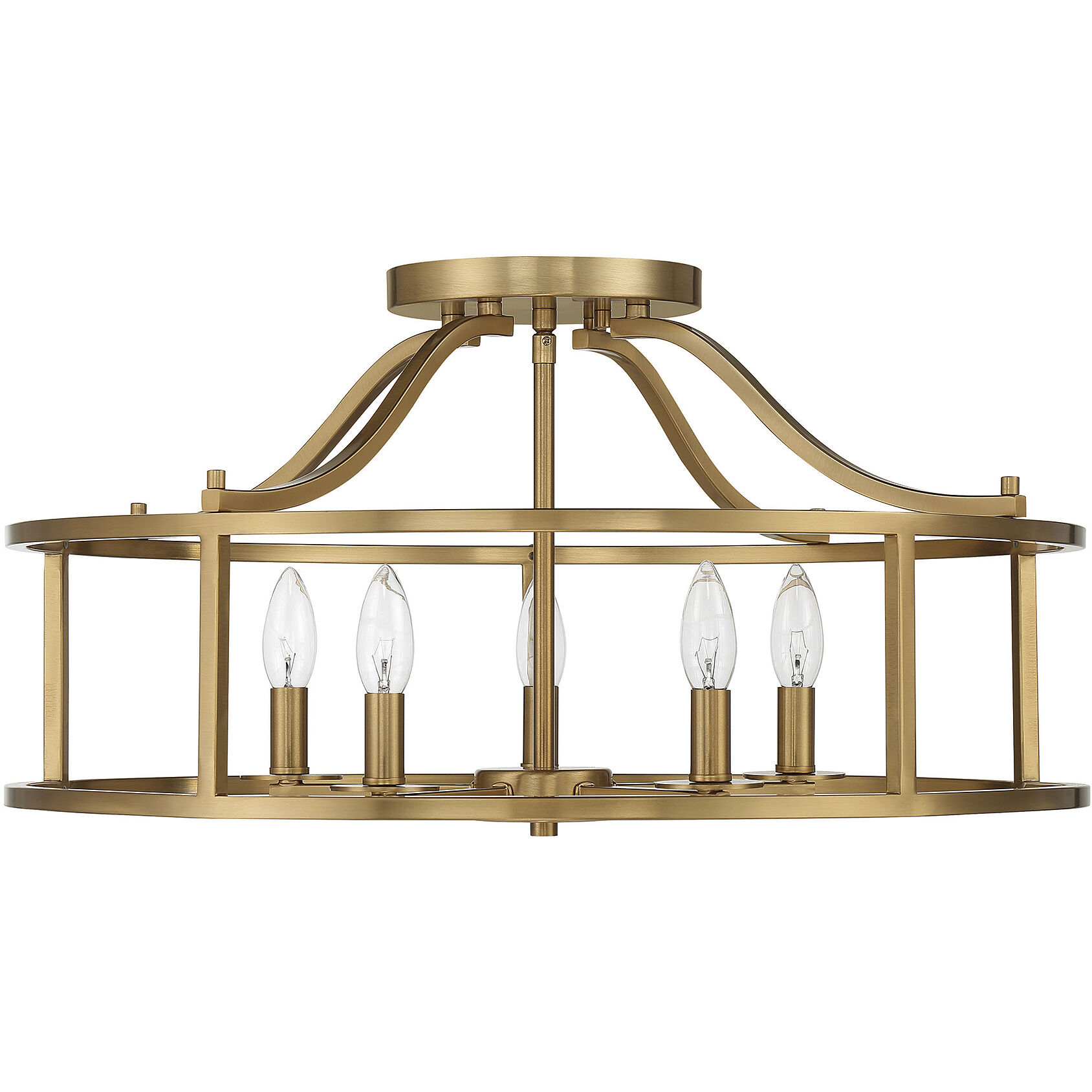 24 inch flush top mount ceiling light