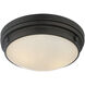 Lucerne 3 Light 15 inch English Bronze Flush Mount Ceiling Light, Essentials