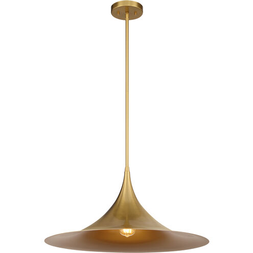 Bowdin 1 Light 24 inch Warm Brass Pendant Ceiling Light