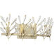 Orianna 3 Light 24 inch Noble Brass Bathroom Vanity Light Wall Light