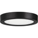 Stella LED 5.3 inch Black Flush Mount Ceiling Light, Essentials