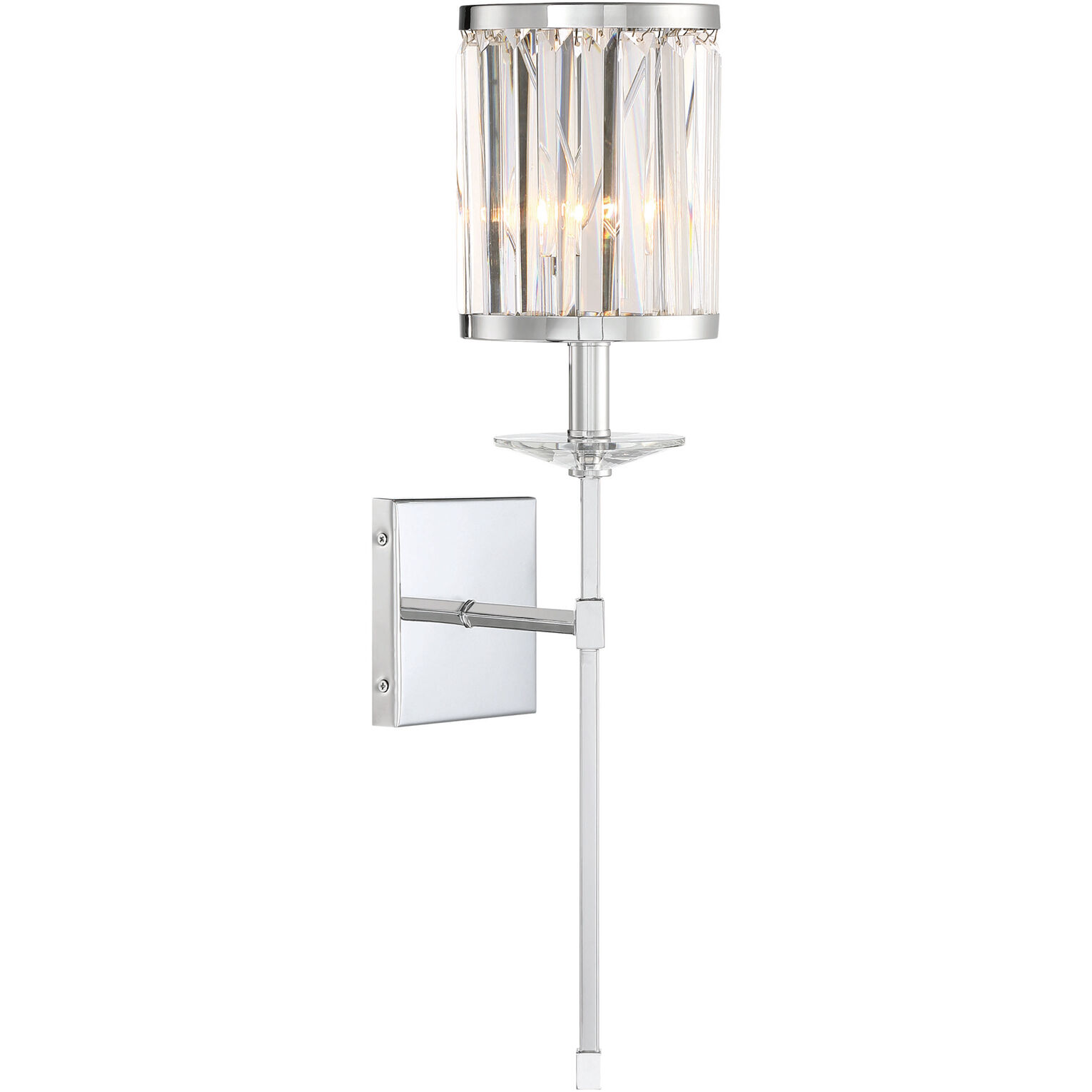 Ashbourne 1 Light 6.5 inch Polished Chrome Wall Sconce Wall Light