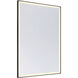 Paulding 60 X 42 inch Black LED Mirror