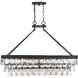 Windham 8 Light 38 inch English Bronze Linear Chandelier Ceiling Light