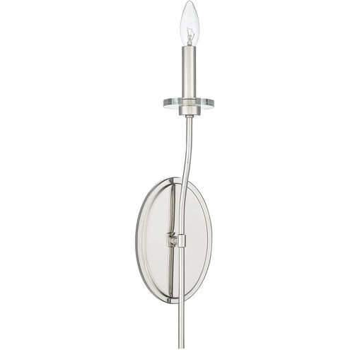 Richfield 1 Light 5 inch Polished Nickel Wall Sconce Wall Light, Essentials