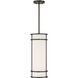 Porter 1 Light 8 inch Mediterranean Bronze Pendant Ceiling Light