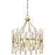 Royale 4 Light 18 inch Noble Brass Pendant Ceiling Light