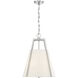 Mansfield 3 Light 18 inch Polished Chrome Pendant Ceiling Light, Essentials