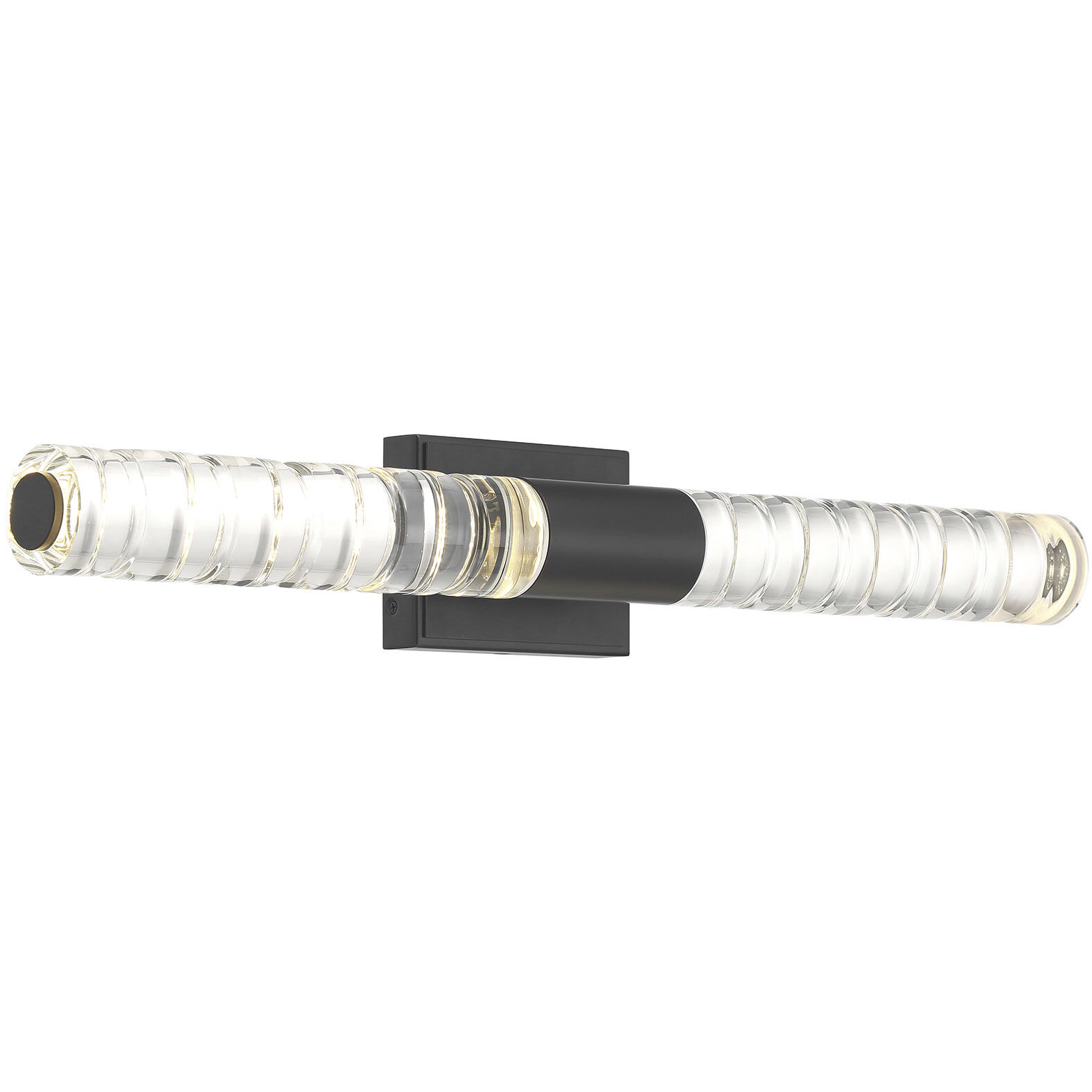 Beale LED 28 inch Black Lustre Bathroom Vanity Light Wall Light