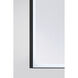 Paulding 72 X 30 inch Black LED Mirror
