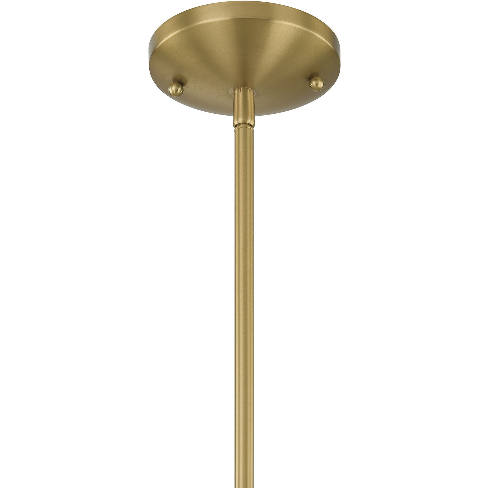 Elsie 6 Light 30 inch Warm Brass Covertible SemiFlush Ceiling Light