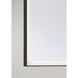 Paulding 60 X 42 inch Black LED Mirror