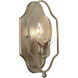 Hyde Park 1 Light 5.5 inch Argentum Sconce Wall Light