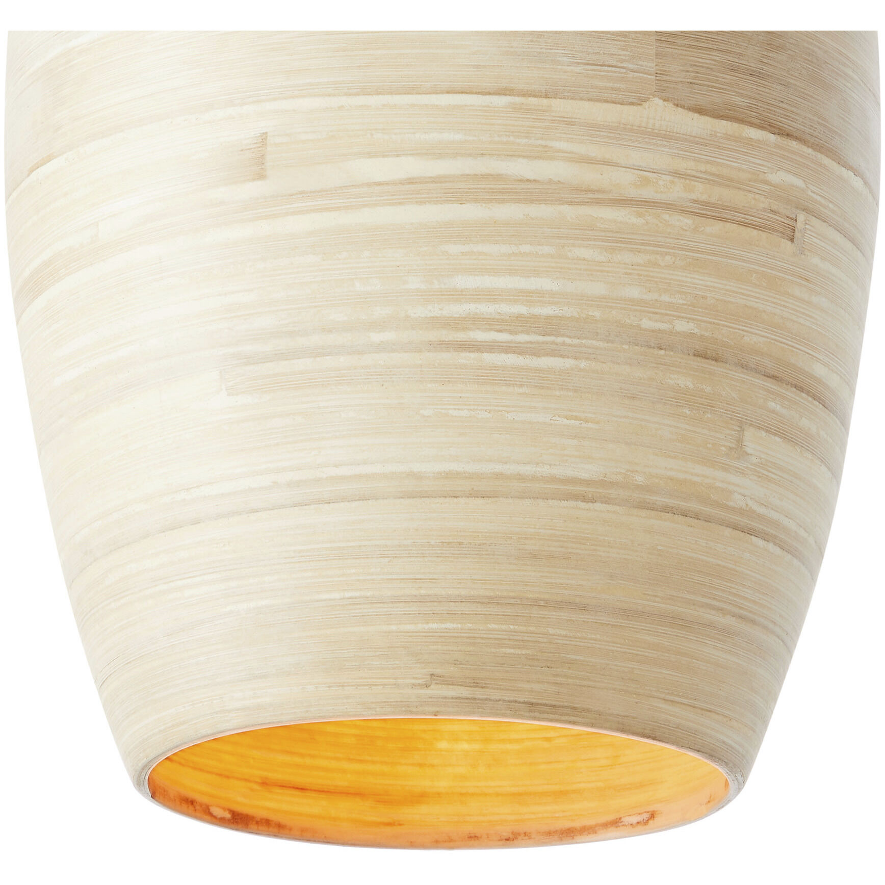Jean 1 Light 10 inch Natural Bamboo Pendant Ceiling Light