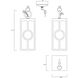 Lauren 1 Light 6.5 inch English Bronze Outdoor Hanging Lantern