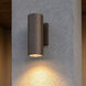 Kelley LED 8 inch Bronze Outdoor Wall Lantern