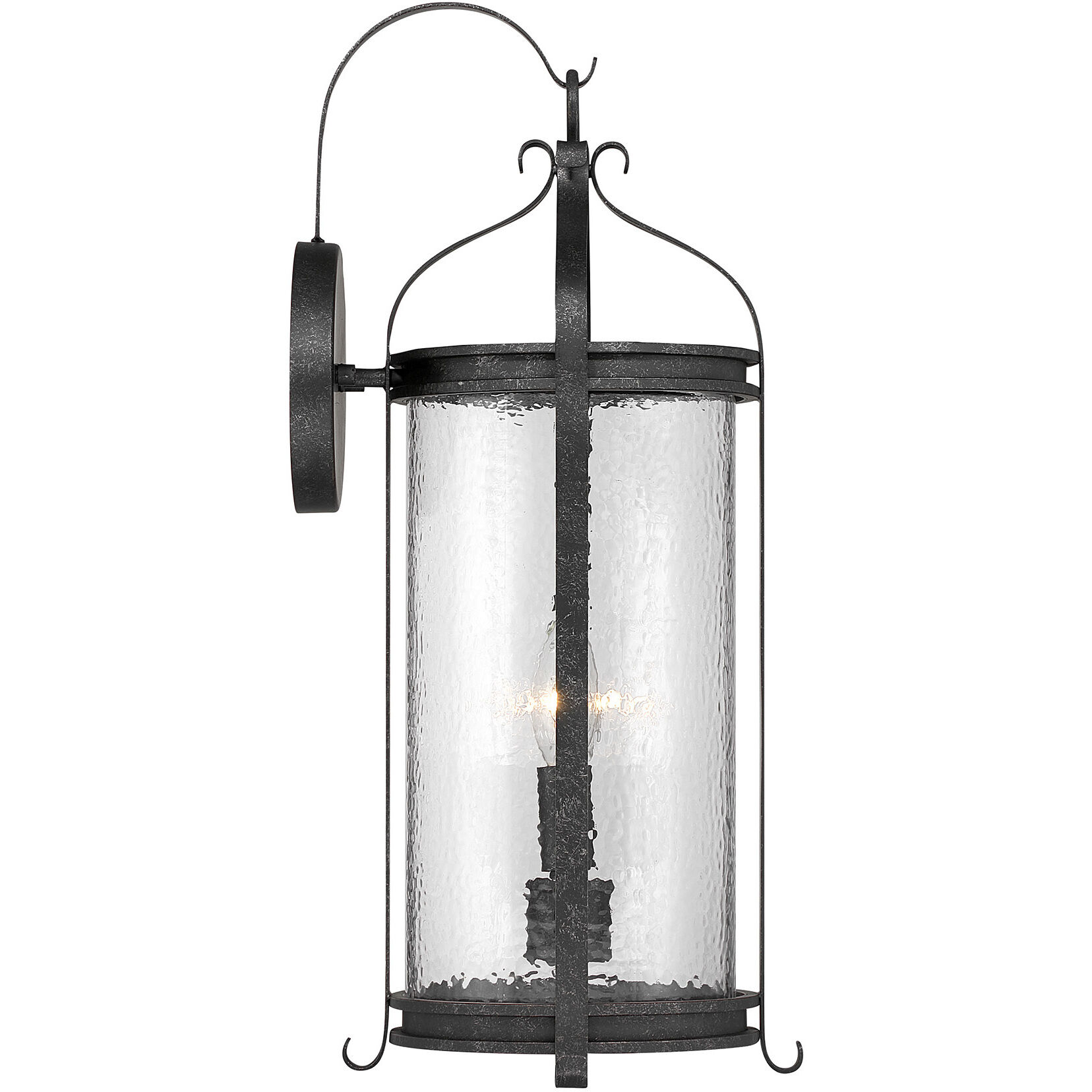Preston 2 Light 20 inch Iron Oxide Outdoor Wall Lantern