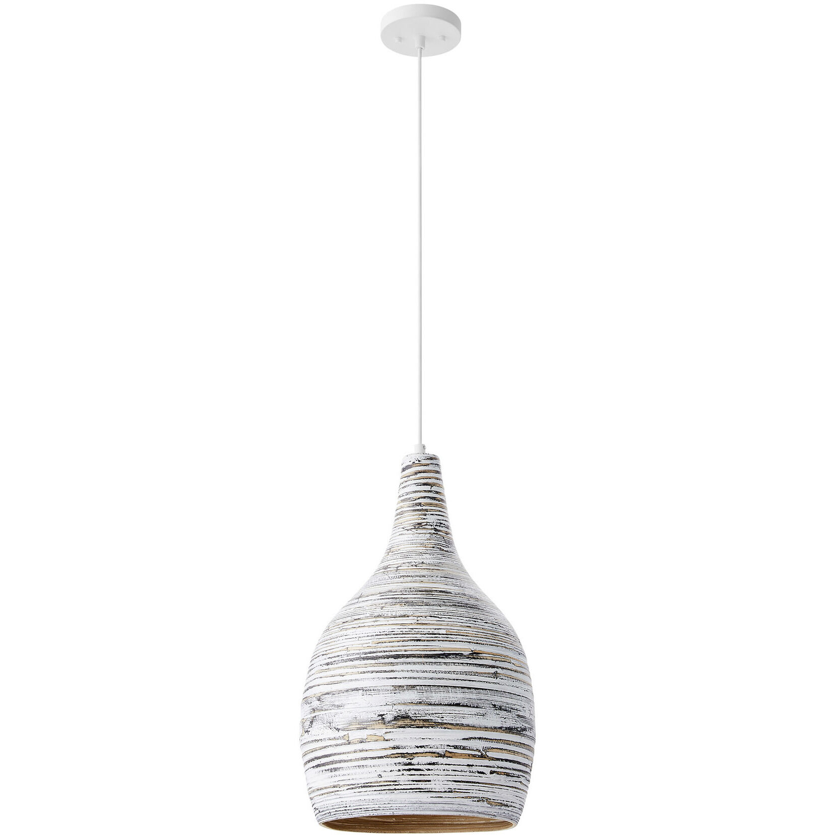 Balsam 1 Light 13 inch Brindled Bamboo Pendant Ceiling Light