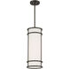 Porter 1 Light 8 inch Mediterranean Bronze Pendant Ceiling Light