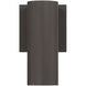 Kelley LED 8 inch Bronze Outdoor Wall Lantern