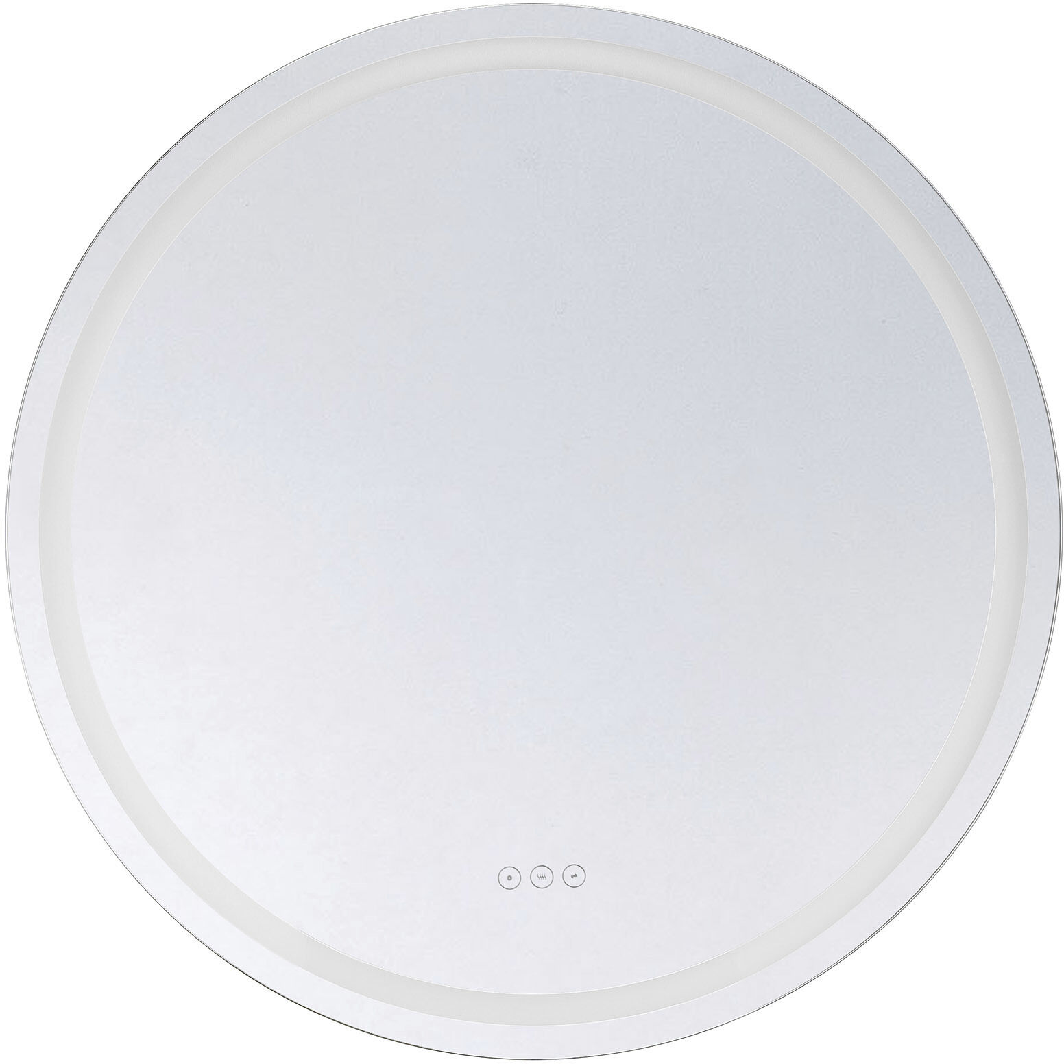 Beckett 32 X 32 inch Frost Mirror, Frontlit and Backlit