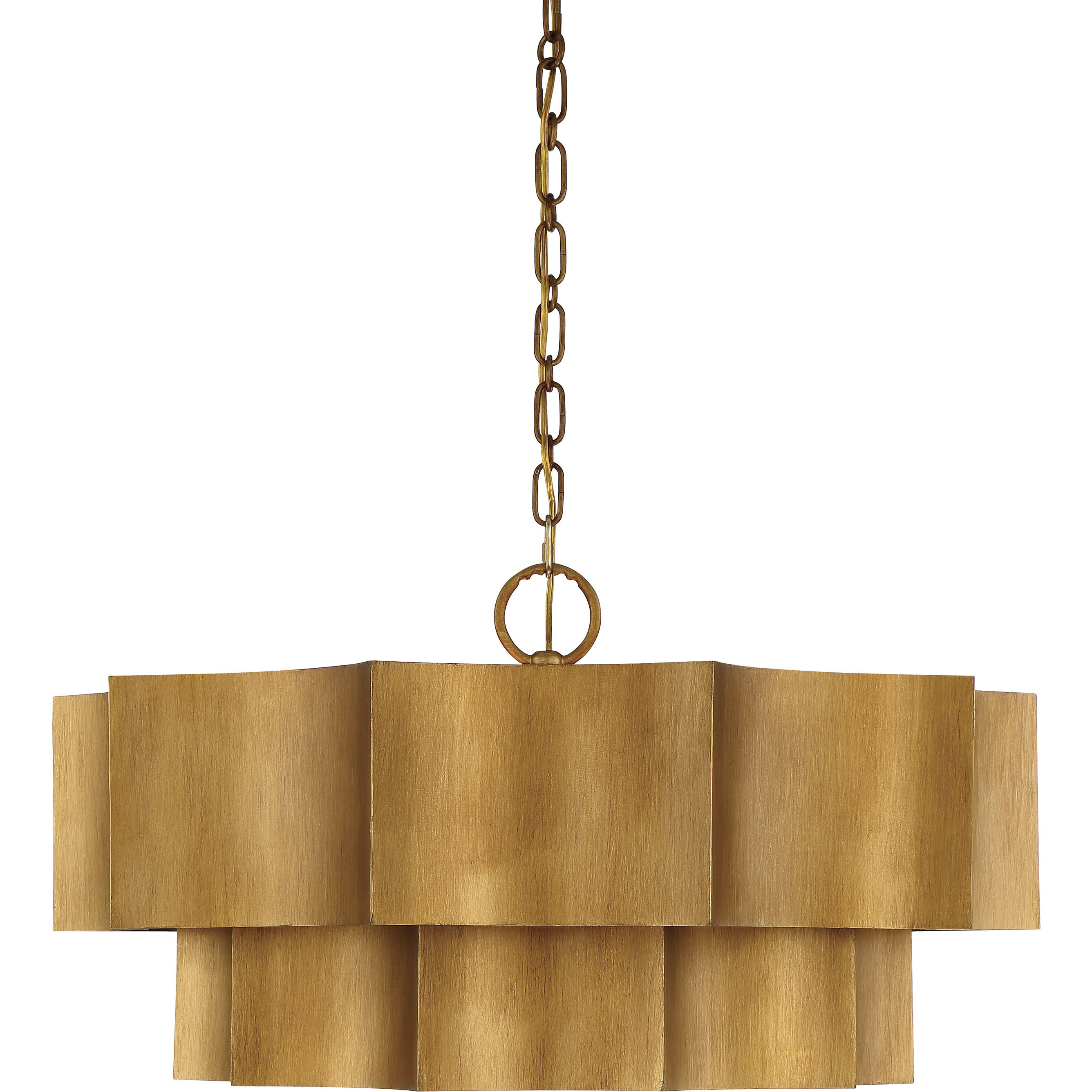 Savoy House 7-101-6-54 Shelby 6 Light 30 inch Gold Patina