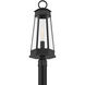 Payne 1 Light 24.5 inch Matte Black Outdoor Post Lantern