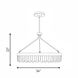 Landon LED 34 inch Warm Brass Pendant Ceiling Light