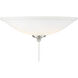Wind Star LED Brushed Pewter Ceiling Fan Light kit